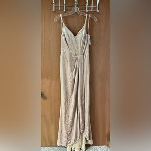 Velvet prom/bridesmaid dress